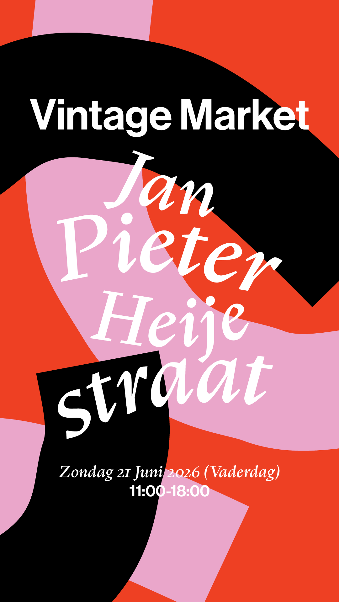 Vintage Market Jan Pieter Heijestraat — Zondag 21 juni 2026